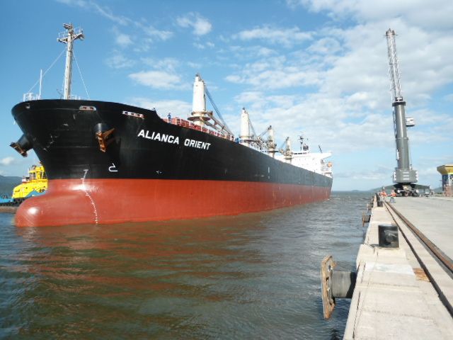 O cais de Antonina: dragagem emergencial foi decisiva | Divulgação