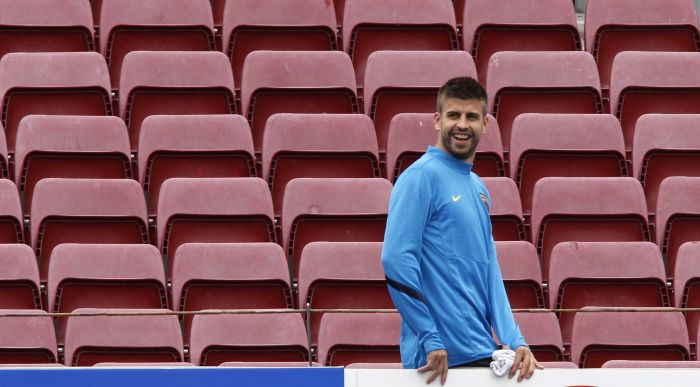 Para se classificar o Barcelona à final da Liga dos Campeões, Piqué nem pense no cansaço dos últimos jogos | Reuters