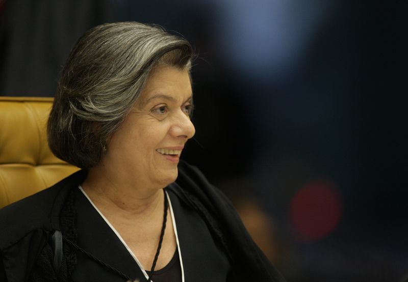 Ministra Cármen Lúcia tomou posse na presidência do TSE. | Nélson Jr./STF
