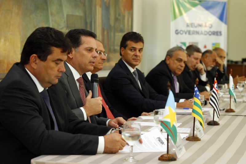 Encontro reuniu governadores do PSDB de todo o país na tarde desta terça-feira (17), em Curitiba | Henry Milleo/Gazeta do Povo