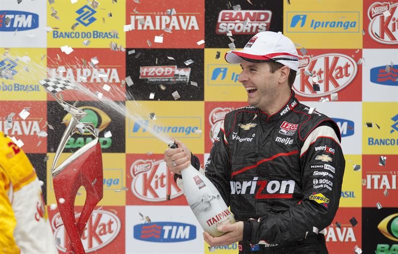 Will Power comemora a terceira vitória seguida no circuito paulistano da Indy | EFE