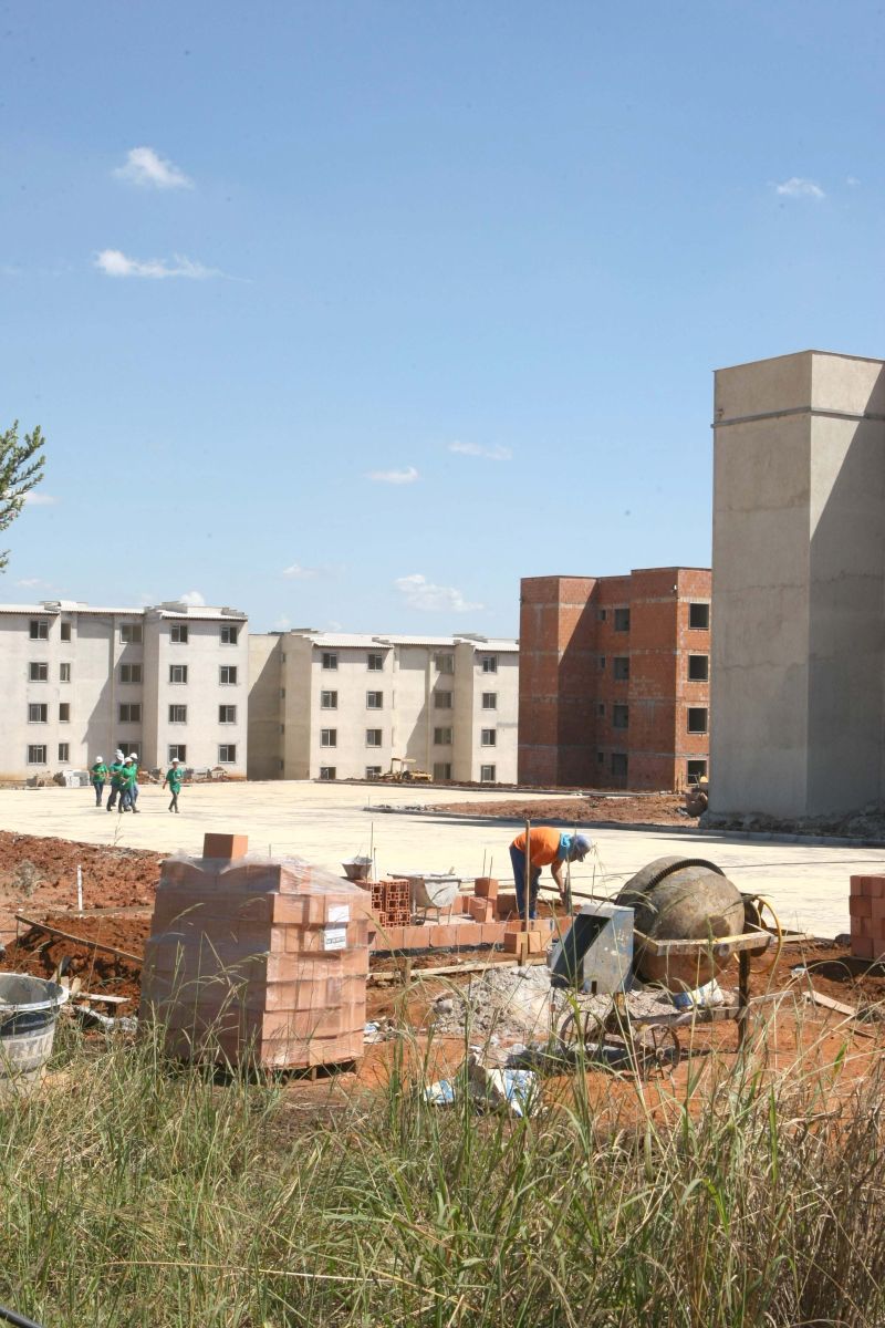 Obras do Minha Casa: Caixa detém 74% do mercado | Aniele Nascimento/ Gazeta do Povo