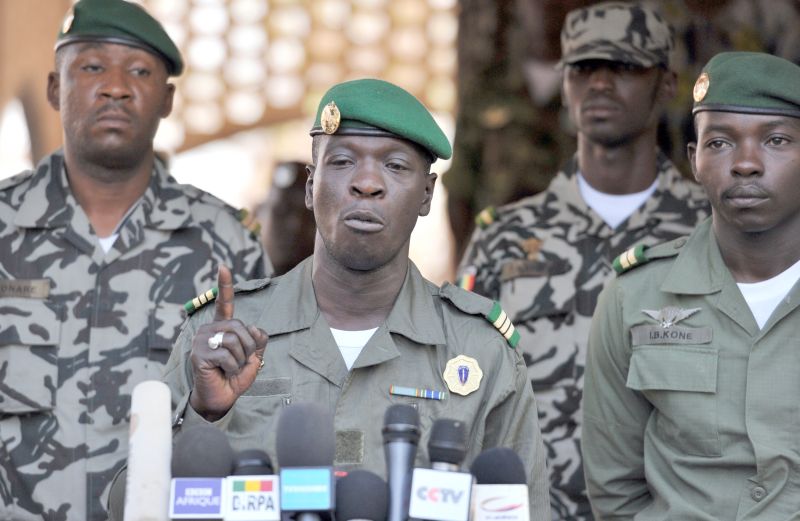Amadou Sanogo, líder militar | Issouf Sonogo/AFP
