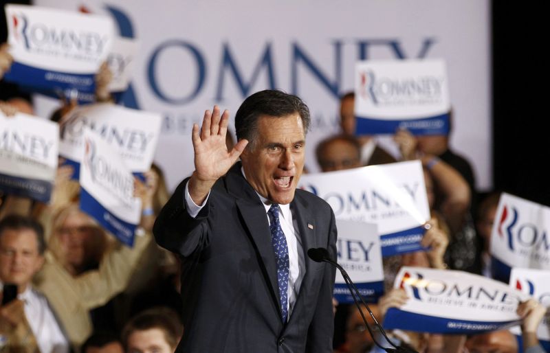 Um dos homens mais ricos a tentar chegar à Casa Branca, Romney pagou uma taxa efetiva de imposto de 13,9 por cento em 2010 sobre mais de 21 milhões de dólares de renda | REUTERS/Jim Young