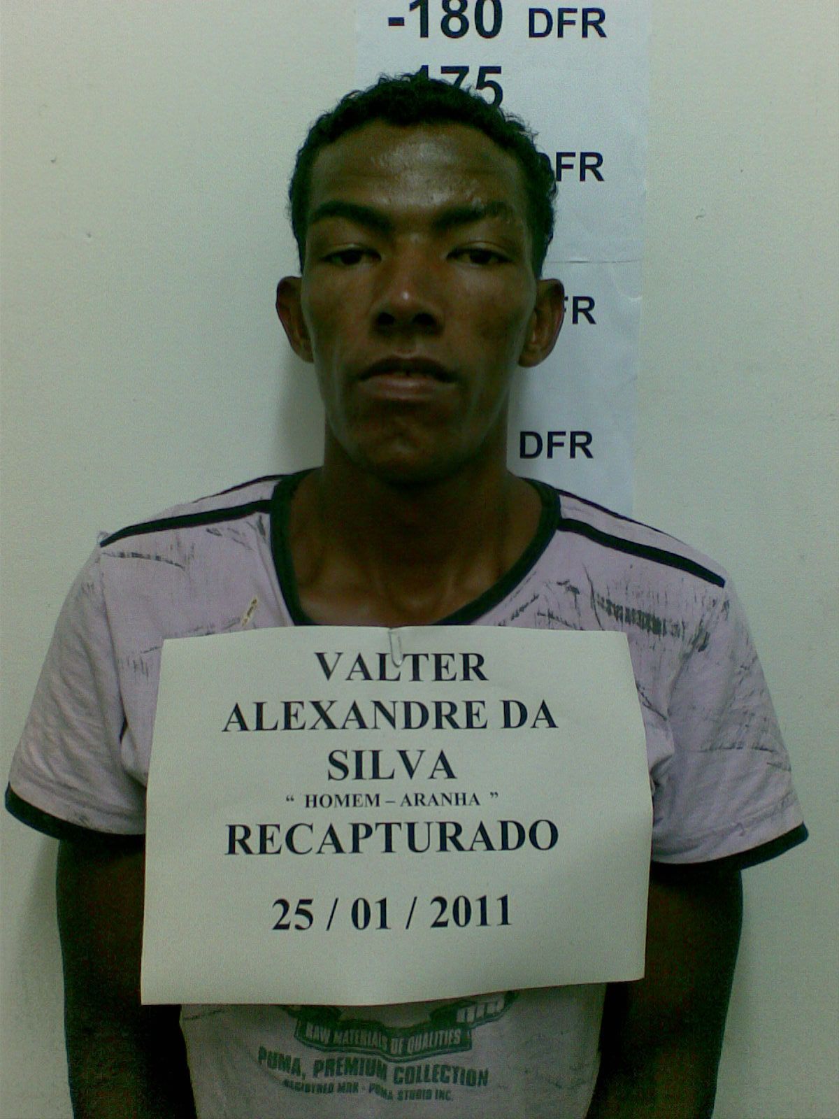 Valter Alexandre da Silva, conhecido como "Homem Aranha" | Divulgação