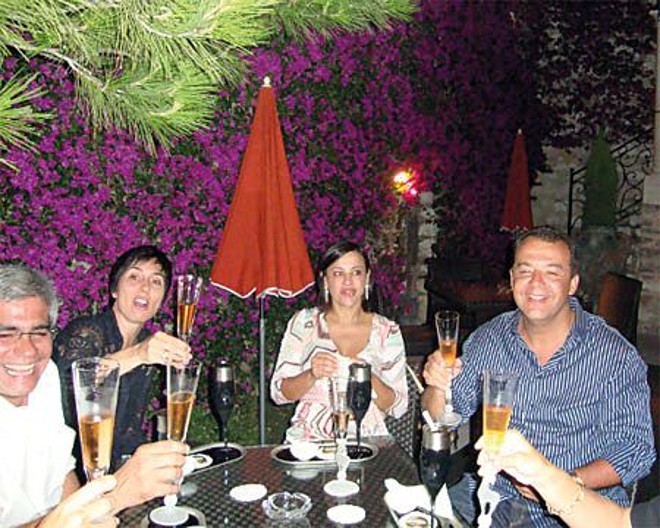 Jantar na Riviera Francesa em que Cabral também esteve com Cavendish |