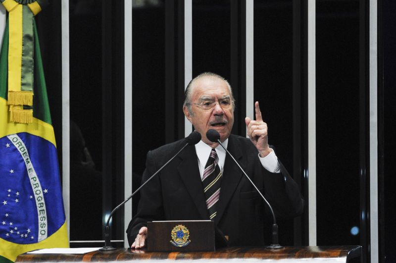 O presidente do Senado ficou de licença médica por 30 dias | Jane de Araújo/Ag. Senado