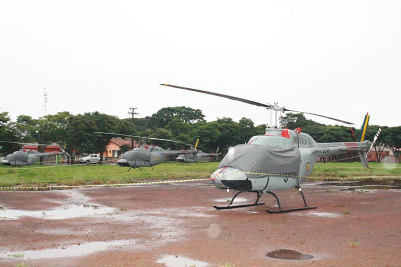 O mau tempo impediu a decolagem por três dias | Marcos Camargo/Assessoria de Imprensa/Prefeitura de Juranda