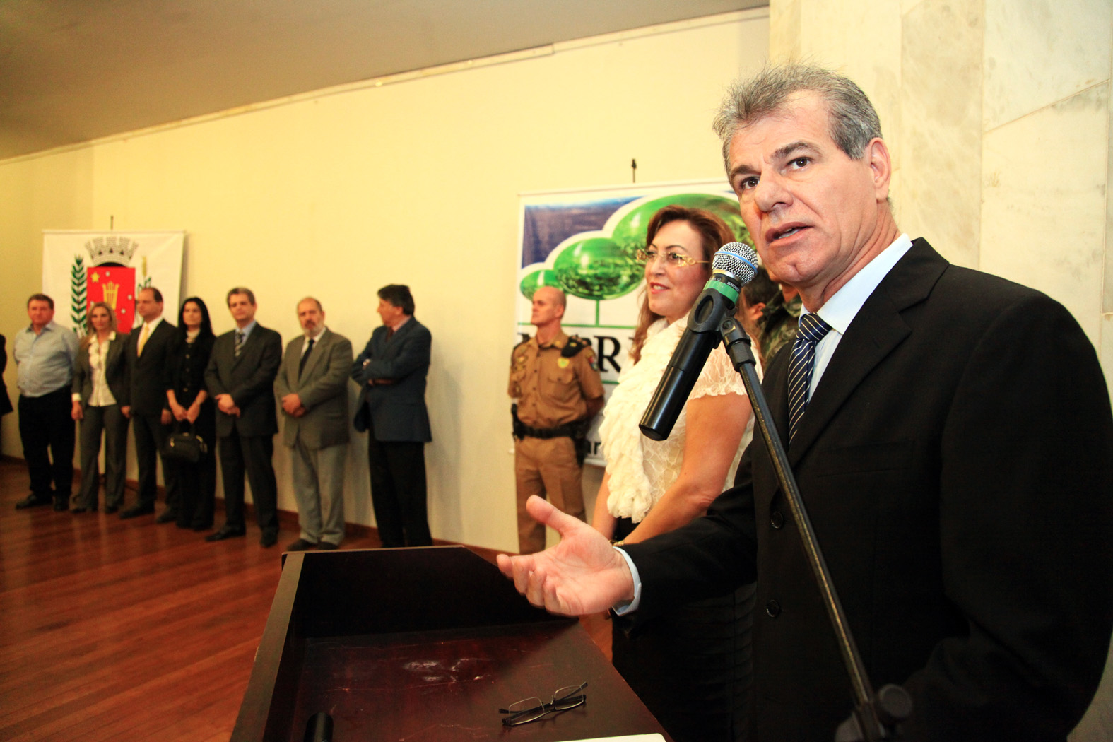 A última vez que Pupin assumiu a prefeitura foi em março deste ano, quando chegou a nomear alguns novos secretários | Divulgação - Assessoria PMM