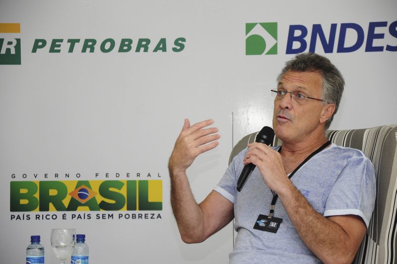 Na coletiva de imprensa sobre o documentário Jorge Mautner O Filho do Holocausto, Pedro Bial falou sobre suas três profissões: jornalista, apresentador e cineasta | Daniela Nader/Divulgação