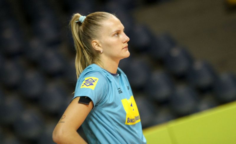 Ponteira Mari está fora do Pré-Olímpico de Vôlei | Alexandre Arruda / CBV