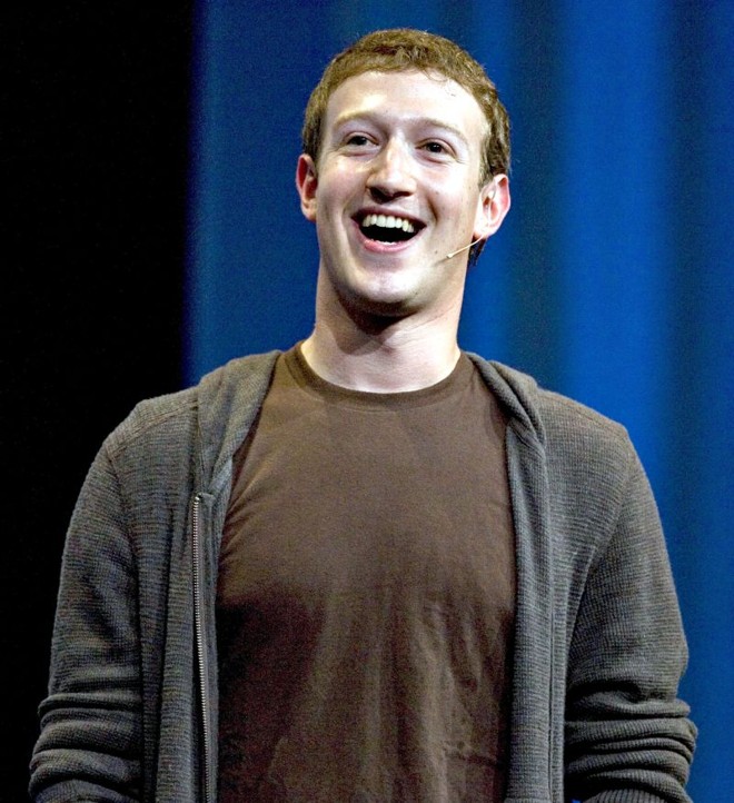 Zuckerberg, o modelo: aos 27, US$ 100 bilhões |