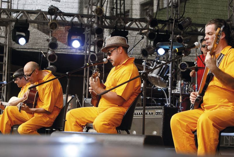 O Maxixe Machine teve de se adaptar ao estilo de Walter Franco | Hugo Harada/Gazeta do Povo