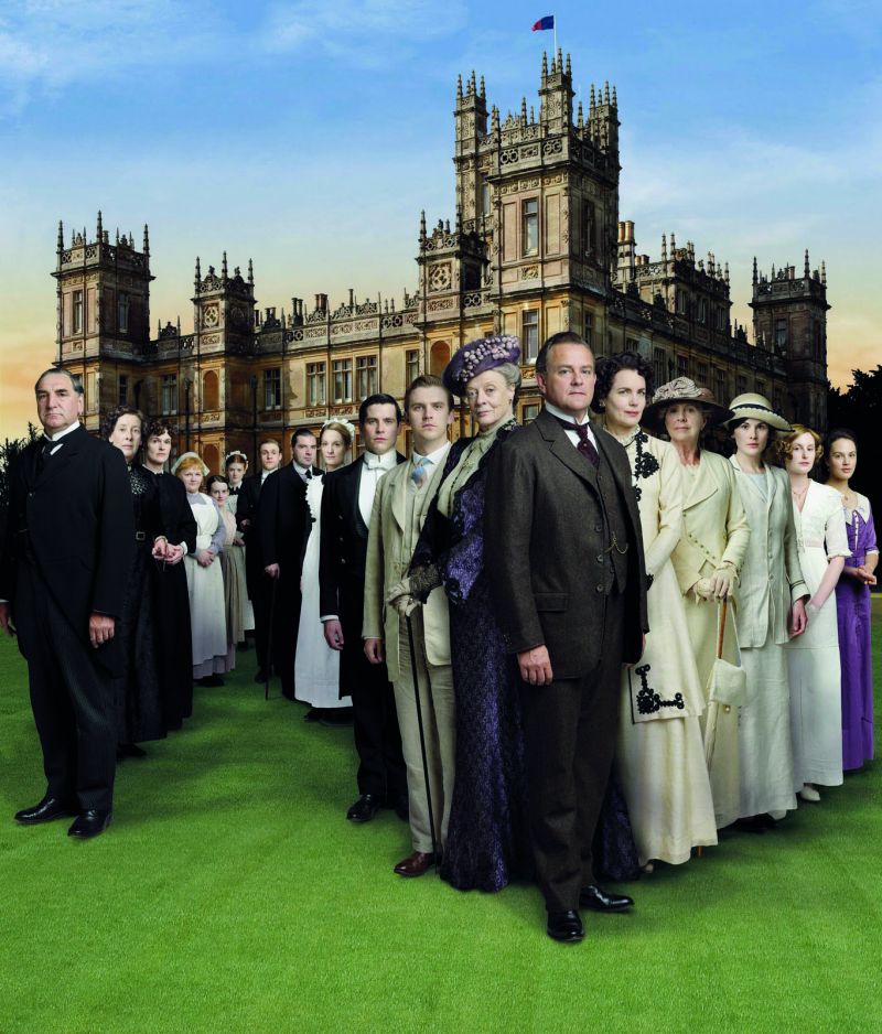 Excelente elenco, que mistura veteranos a novatos, é um dos trunfos de Downton Abbey | Divulgação