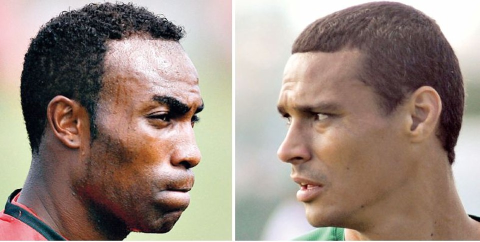 Guerrón, 12 gols na temporada: Fico sonhando em marcar o gol que poderá dar o título ao Atlético; Emerson, oito gols no Paranaense: Posso ajudar a minha equipe não só ali atrás como na parte ofensiva também | Fotos: Jonathan Campos/ Gazeta do Povo e Daniel Castellano/ Gazeta do Povo