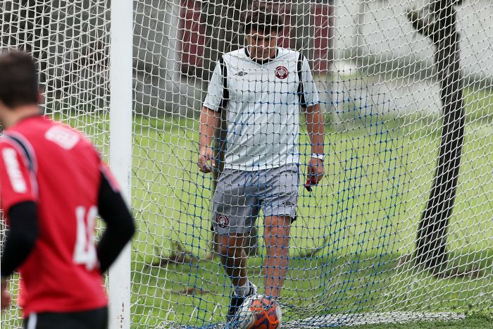 Carrasco quer a mesma postura do Atlético, independente de onde mande seus jogos na Série B | Walter Alves / Gazeta do Povo