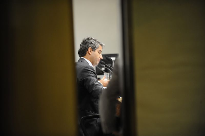 Matheus Rodrigues depôs por cerca de sete horas à CPMI | Fábio Rodrigues Pozzebom/ABr