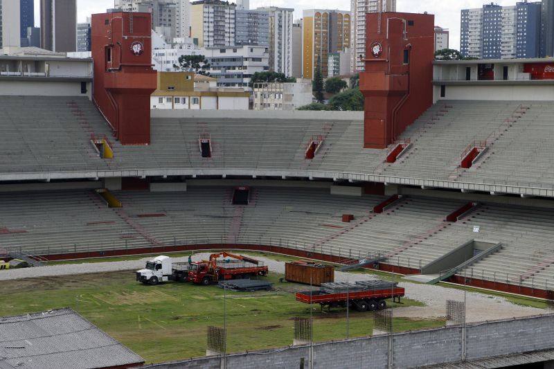 Participação do dinheiro público nas obras da Arena da Baixada pode aumentar ainda mais | Henry Milléo / Gazeta do Povo