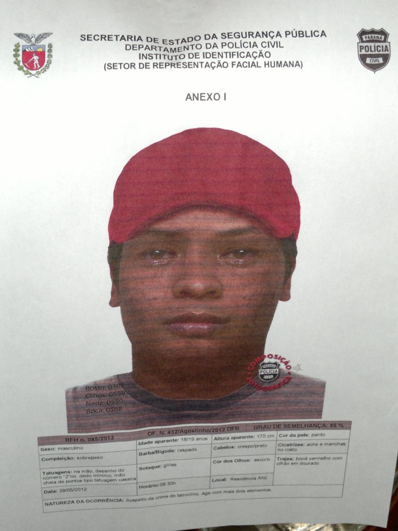 Marido de empregada doméstica está foragido | Gazeta do Povo