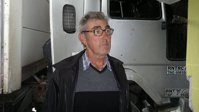 Dono do quarto escapa por pouco | 