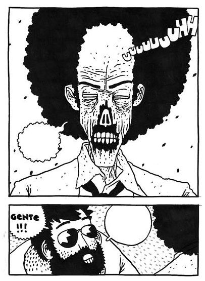 Em Yuri, um zumbi se levanta em pleno domingo de carnaval | Reprodução