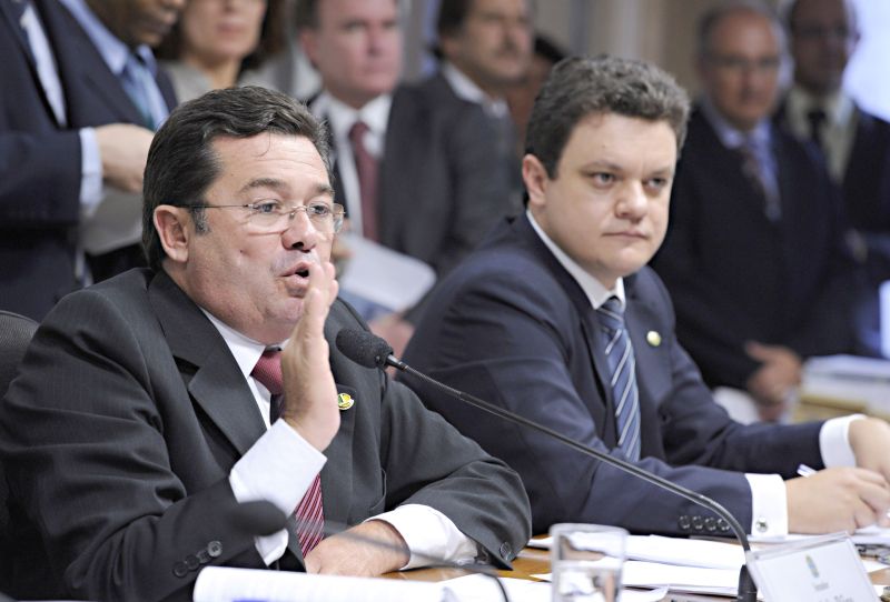 Vital do Rêgo (PMDB-PB) e Odair Cunha (PT-MG), presidente e relator da CPMI | Lia de Paula/Ag. Senado