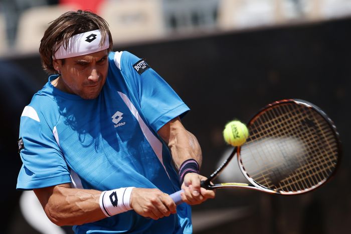O espanhol David Ferrer eliminou o compatriota Fernando Verdasco nesta terça-feira em Roma | Tony Gentile/Reuters