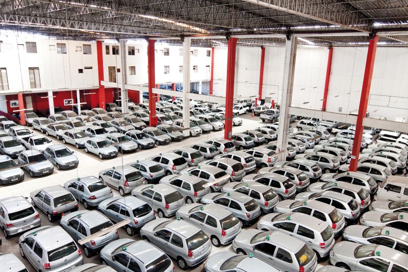 Garagem da Locamérica, em Belo Horizonte: estreante | Divulgação