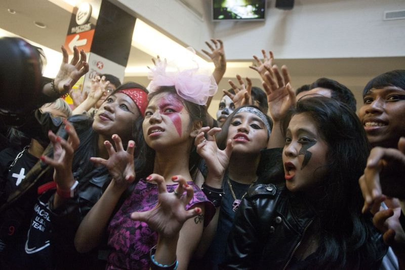 Fãs da cantora Lady Gaga na Indonésia | AFP