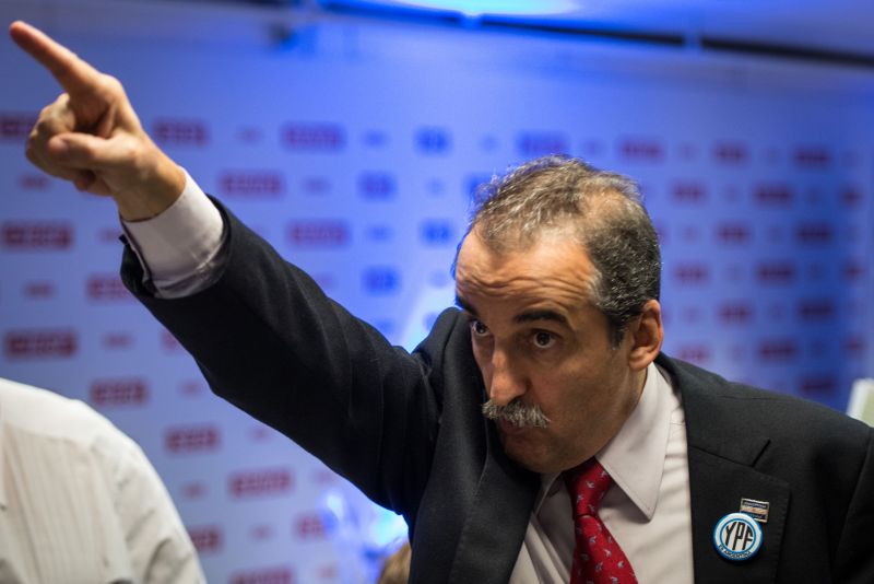 Guillermo Moreno, mentor das medidas protecionistas da Argentina, obteve apoio da Fiesp | Yasuyoshi Chiba /AFP