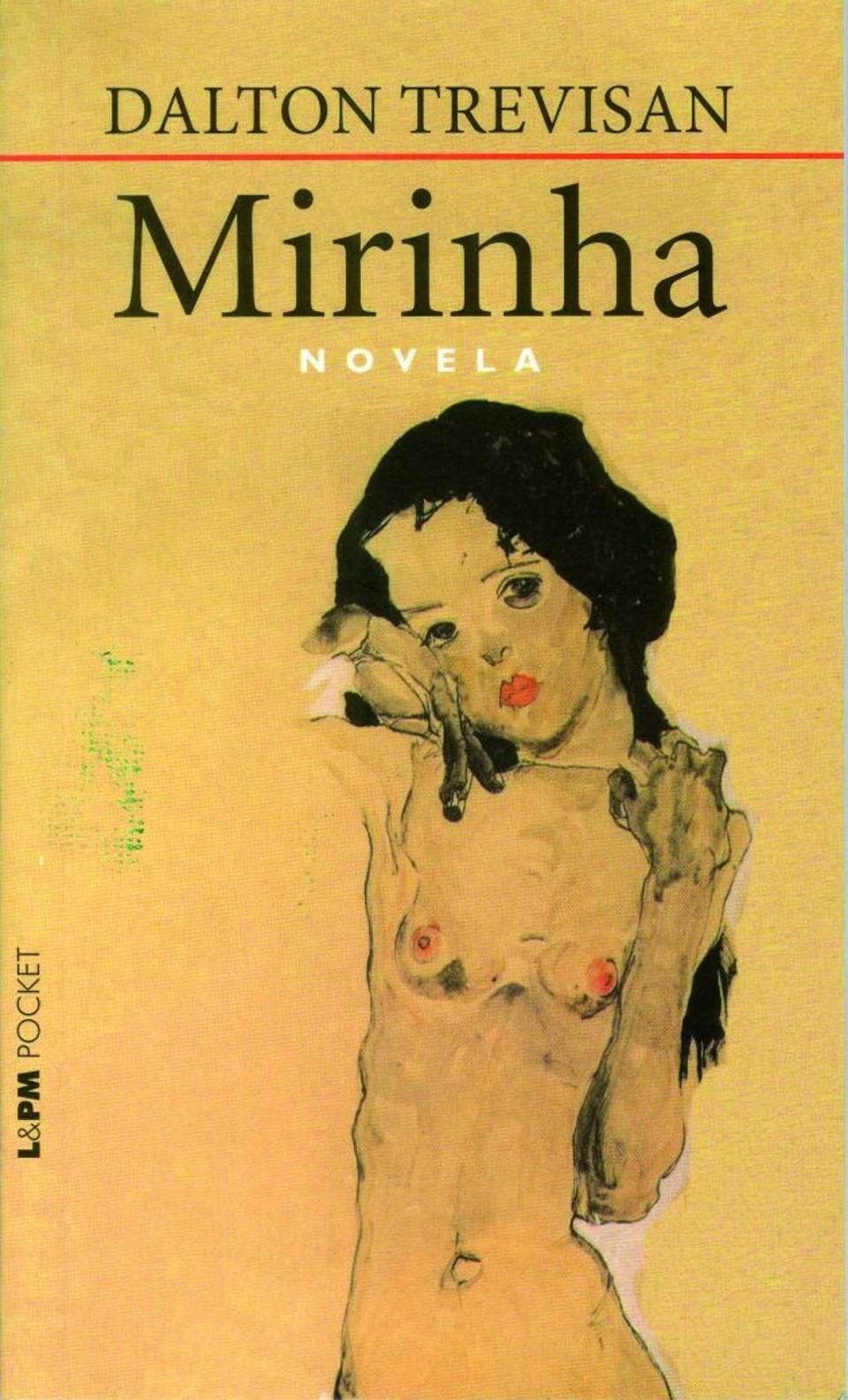 Capa de uma edição do livro Mirinha, de Dalton Trevisan |
