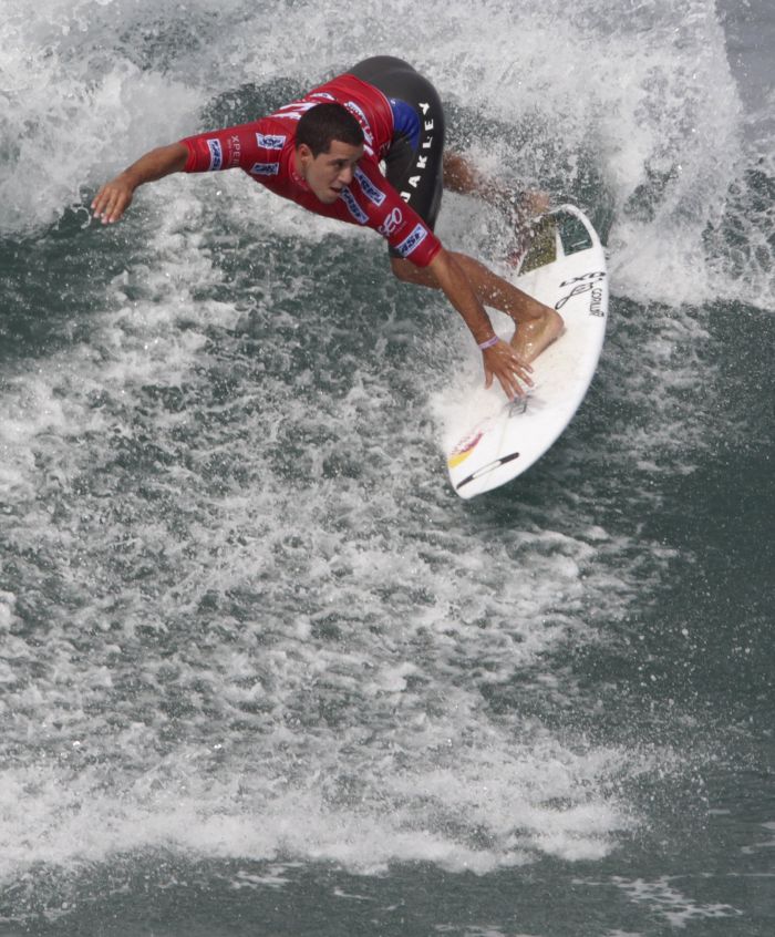 Mineirinho terminou em primeiro lugar a etapa carioca do ASP World Tour nesta quarta-feira | Reuters