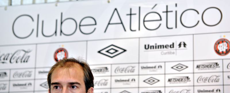 Paulo Baier evita lembrar do duelo com o Cruzeiro contra o rebaixamento em 2011, mas pede o apoio da torcida para o troco na Vila Capanema | Marcelo Andrade/ Gazeta do Povo