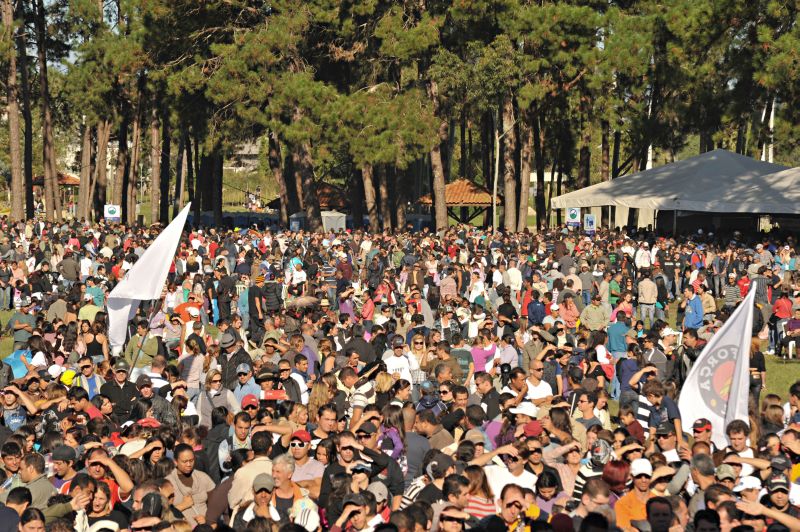 O evento teve missa e apresentações musicais | Marcelo Andrade/ Gazeta do Povo