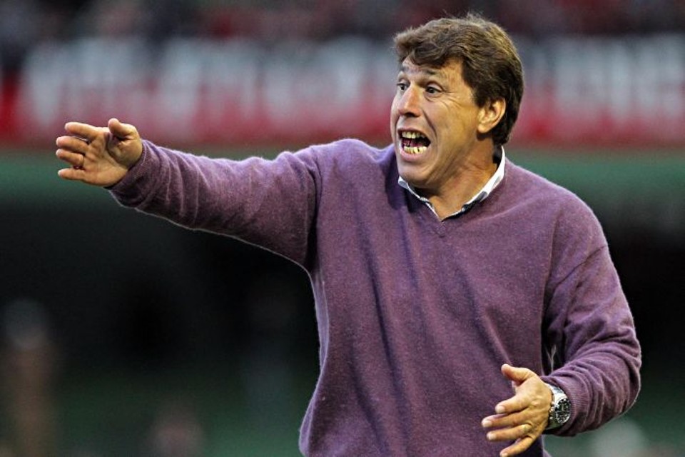 Carrasco elogiou o Atlético ao fim da partida, dizendo que elenco teve muita atitude na decisão com o Coritiba | Albari Rosa / Gazeta do Povo