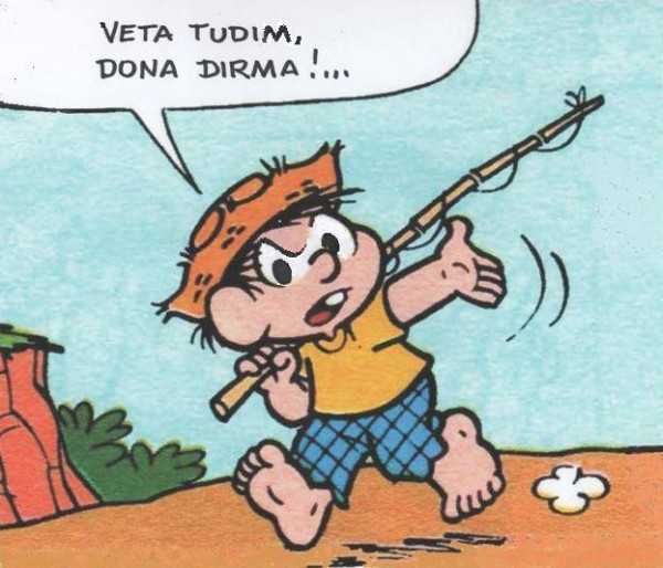 O quadrinho de Chico Bento publicado nesta terça-feira (22) | Reprodução