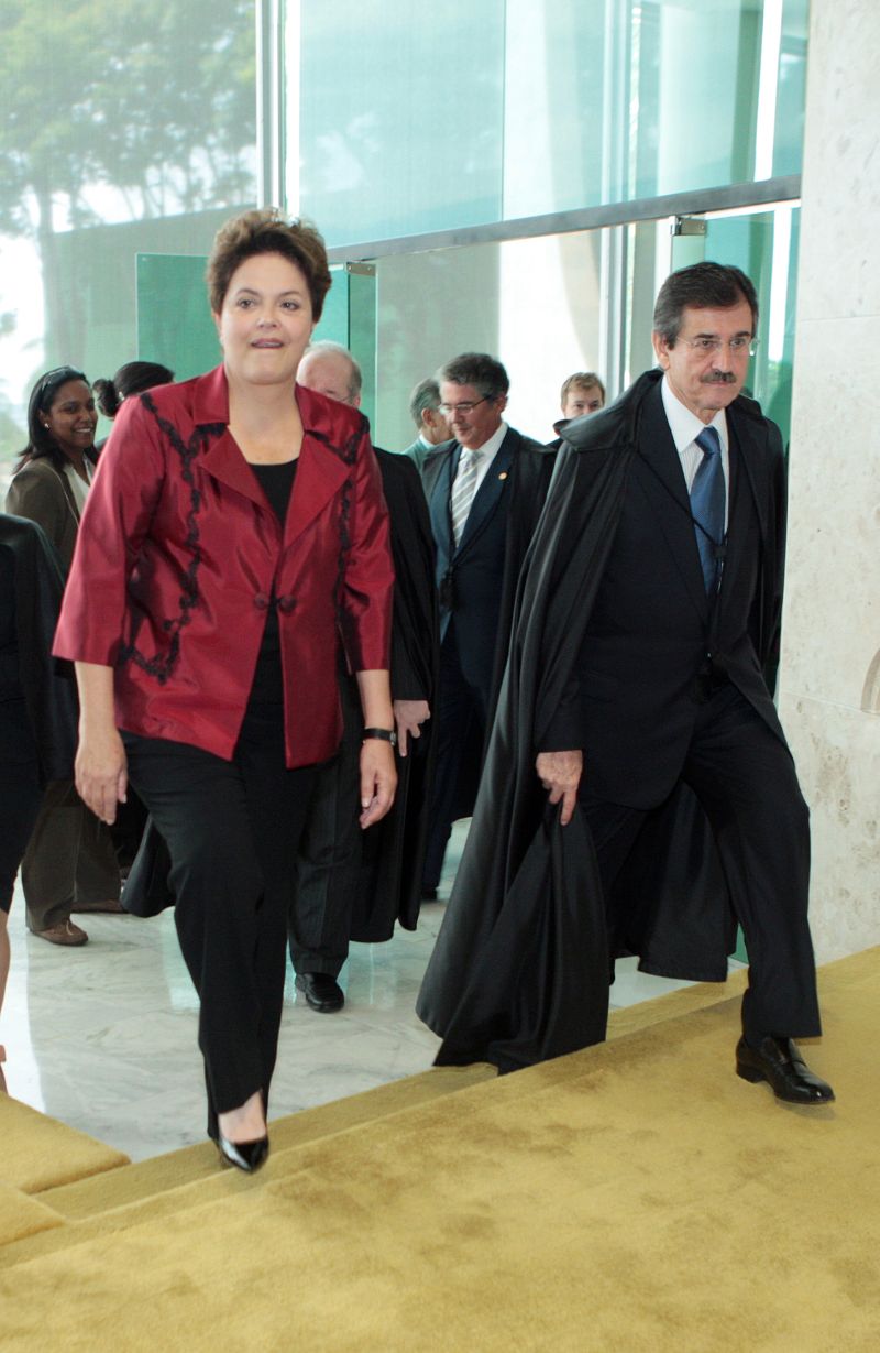Dilma: mudança de foco para a área social | Carlos Humberto/STF