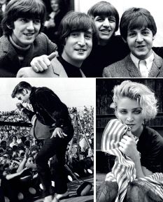 Os Beatles, Elvis Presley e Madonna passaram pelas páginas da NME | Fotos: Reprodução