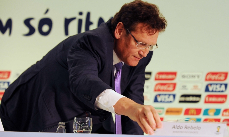 Valcke disse que não há mais polêmica sobre declaração do "chute no traseiro" | Vanderlei Almeida / AFP