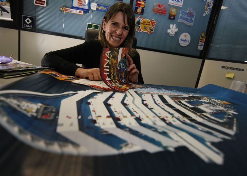 Claudinéia, da Paraíso Tur: turistas antecipam compra | Ivonaldo Alexandre/Gazeta do Povo