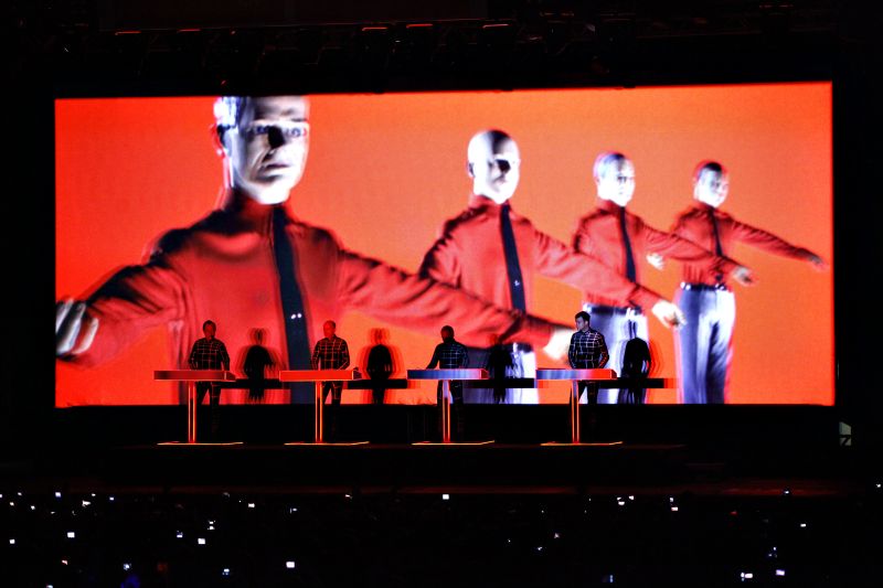 Kraftwerk: uso de 3D hipnotizou a plateia | Daniel Vorley/Getty Images