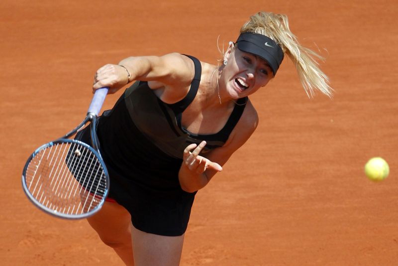 Maria Sharapova não perdeu nenhum game em sua estreia em Roland Garros | Reuters