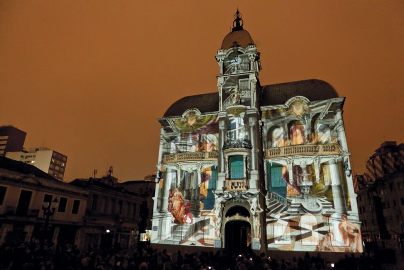 O Paço da Liberdade será o palco de projeção de imagens dentro do projeto Cidade do Homem | Divulgação