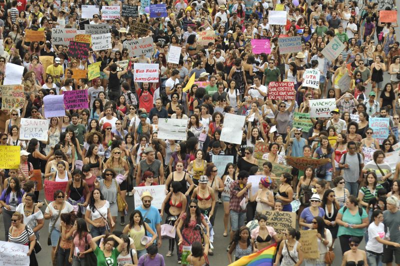 Manifestação tomou as ruas da capital do país | Antonio Cruz/ABr