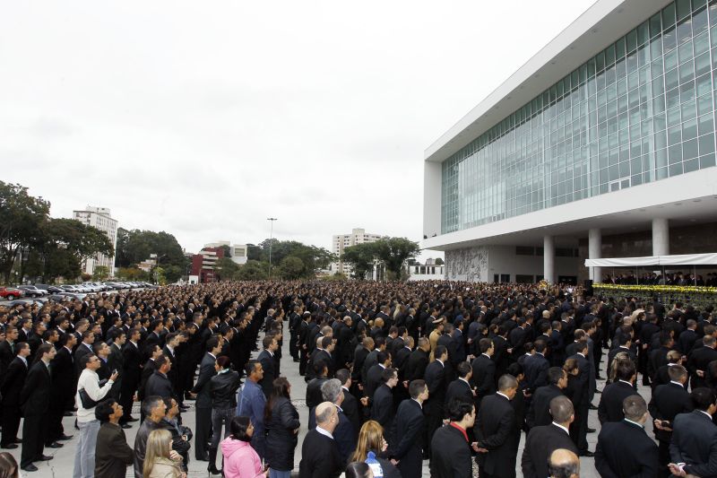 Cerimônia de autorização da incorporação dos policiais foi realizada nesta quinta-feira | Divulgação/AEN