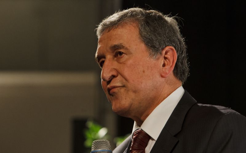 No Footecon, Carlos Alberto Parreira falou sobre o Barcelona | Antônio Costa / Gazeta do Povo