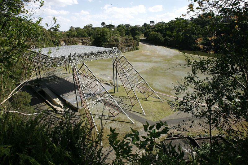 Pedreira Paulo Leminski será revitalizada pela empresa que vencer a concorrência pública | Hugo Harada/ Gazeta do Povo