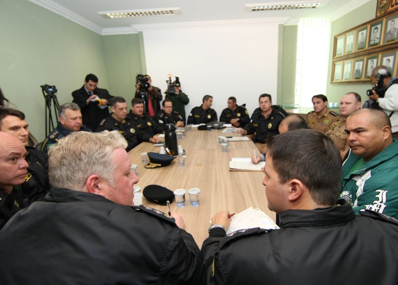 Reunião definiu esquema de segurança para o Atletiba | Aniele Nascimento / Gazeta do Povo