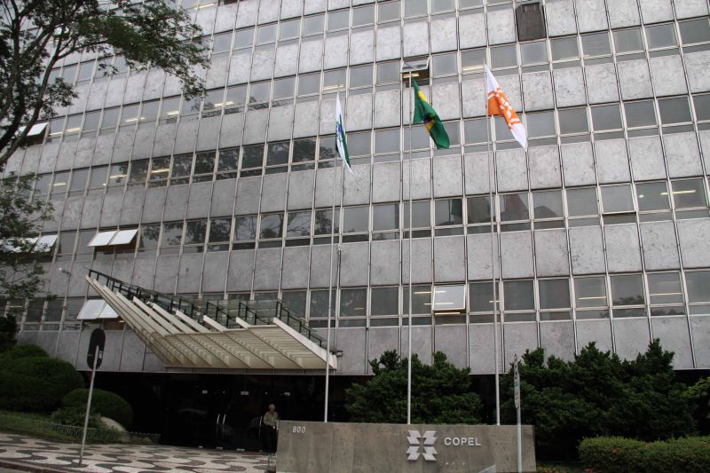 Sede da Copel, em Curitiba: queda no lucro líquido decorre do menor saldo de caixa | JFogura/AEN