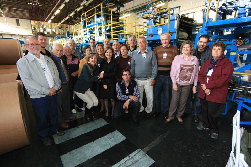 Leitores visitam a redação e o parque gráfico da Gazeta do Povo | Aniele Nascimento / Agência de Noticias Gazeta do Povo